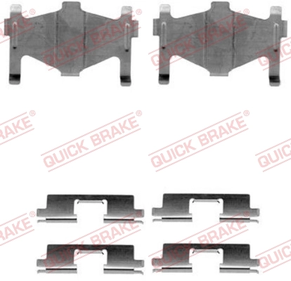 Accessory Kit, disc brake pad